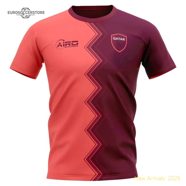 2025-2026 Qatar Away Concept Football Shirt-The Soccer Shirt Hub