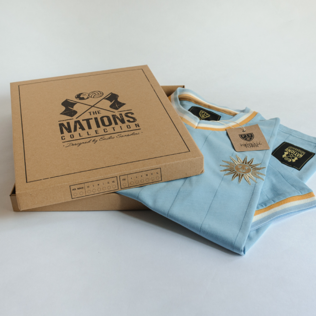 Vintage Uruguay La Celeste Soccer Jersey-The Soccer Shirt Hub