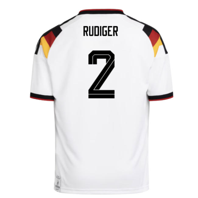 2026-2027 Germany Home Mini Kit (Rudiger 2)-The Soccer Shirt Hub