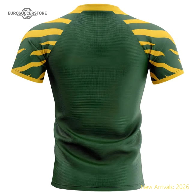 2025-2026 South Africa Springboks Home Concept Rugby Shirt (Etzebeth 4)-The Soccer Shirt Hub