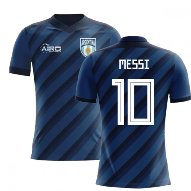 2025-2026 Argentina Away Concept Football Shirt (Messi 10) - Kids-The Soccer Shirt Hub