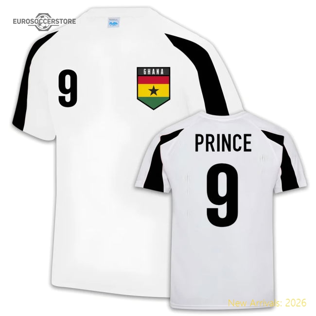 Ghana Sports Training Jersey (Kevin Prince Boateng 9)-The Soccer Shirt Hub