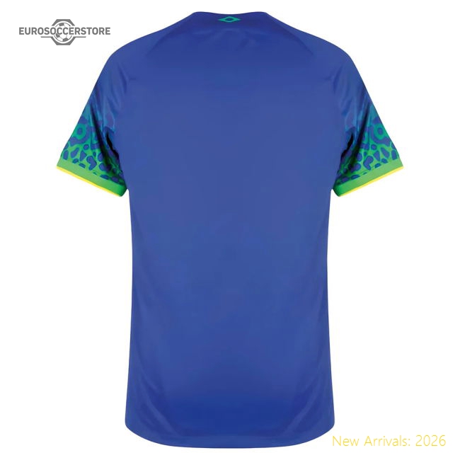 2022-2023 Brazil Away Shirt-The Soccer Shirt Hub