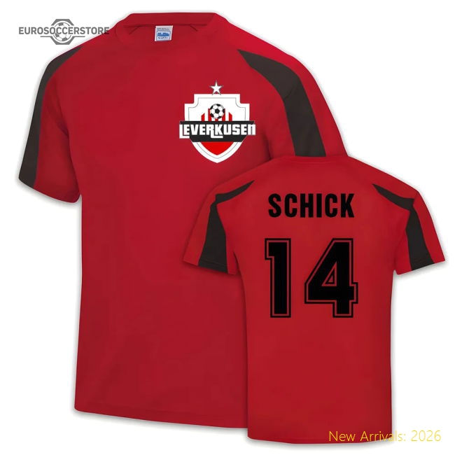 Bayer Leverkusen Sports Training Jersey (Patrick Schick 14)-The Soccer Shirt Hub