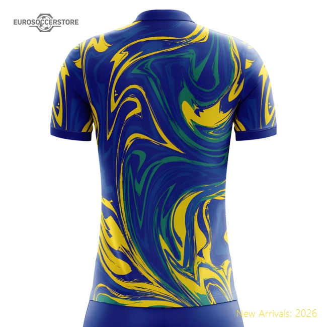 2025-2026 Brazil Away Concept Football Shirt - Baby-The Soccer Shirt Hub