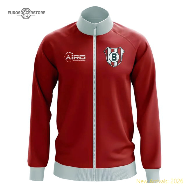 Stuttgart Concept Football Track Jacket (Red)-The Soccer Shirt Hub