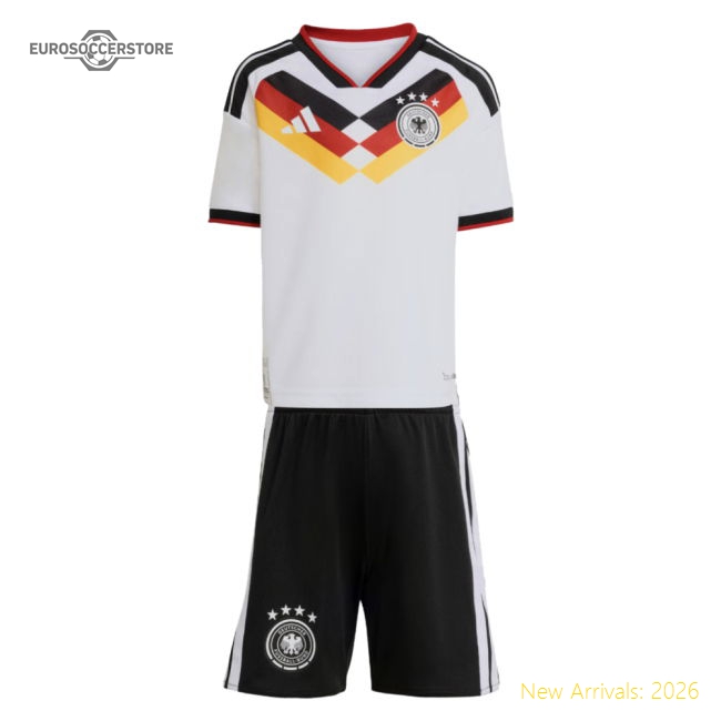 2026-2027 Germany Home Mini Kit (Rudiger 2)-The Soccer Shirt Hub
