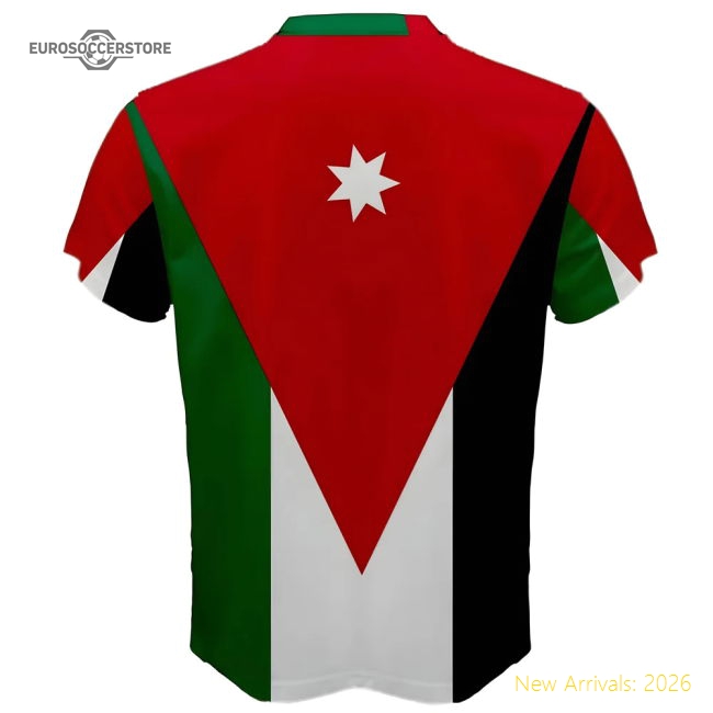 Jordan Flag Sublimated Sports Jersey-The Soccer Shirt Hub