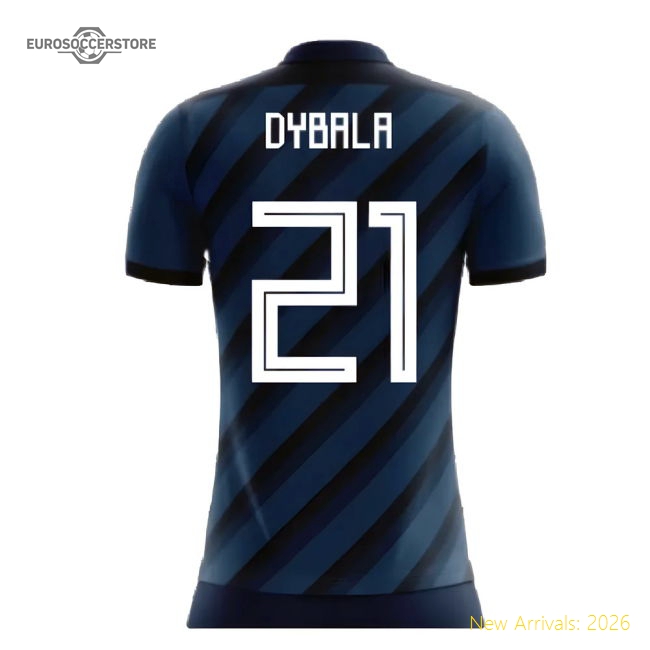 Argentina Concept Shirt (dybala 21) - 2025-2026 Kids Argentina Concept (dybala 21) - Youth Vintage Shirt-ProGoal Kits