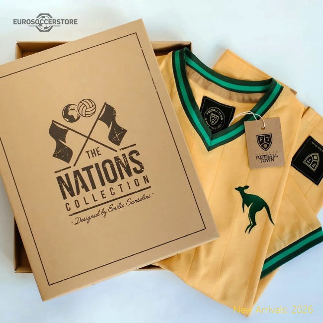 Vintage Australia The Kangaroo Soccer Jersey-The Soccer Shirt Hub