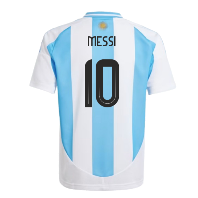 2024-2025 Argentina Home Shirt (Kids) (MESSI 10)-The Soccer Shirt Hub