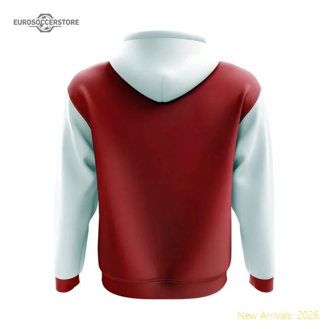 Tunisia Concept Country Football Hoody (Red)-The Soccer Shirt Hub