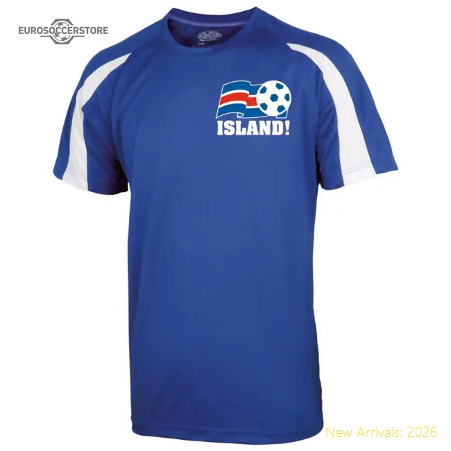 2016-17 Iceland Sports Training Jersey-The Soccer Shirt Hub