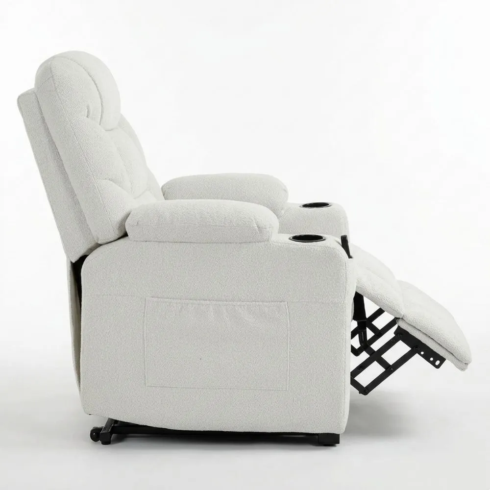 Sillón Reclinable Eléctrico con Función de Memoria y Puerto USB