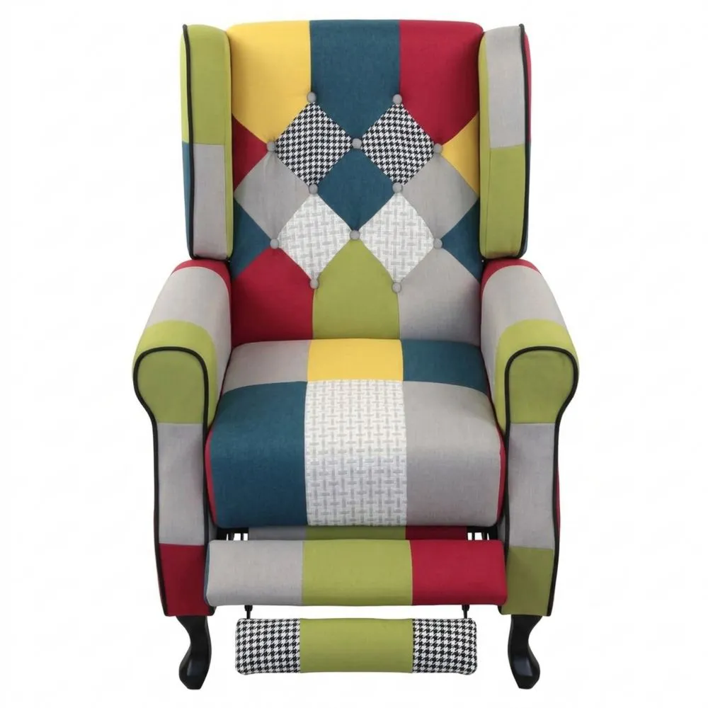 Sillón Reclinable Ergonómico con Respaldo Ajustable para Sala y Oficina