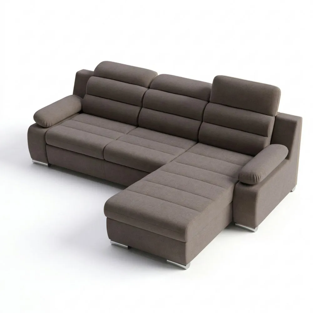 Sofá Esquinero Pavero con Función de Sueño y Descanso