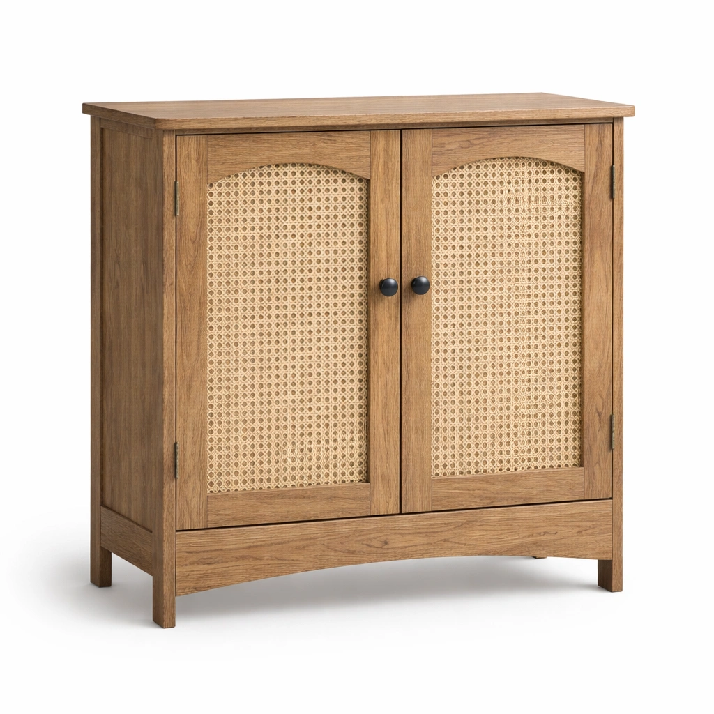 Offener Kleiderschrank mit Vorhang und Regalfach gross-Qavellor