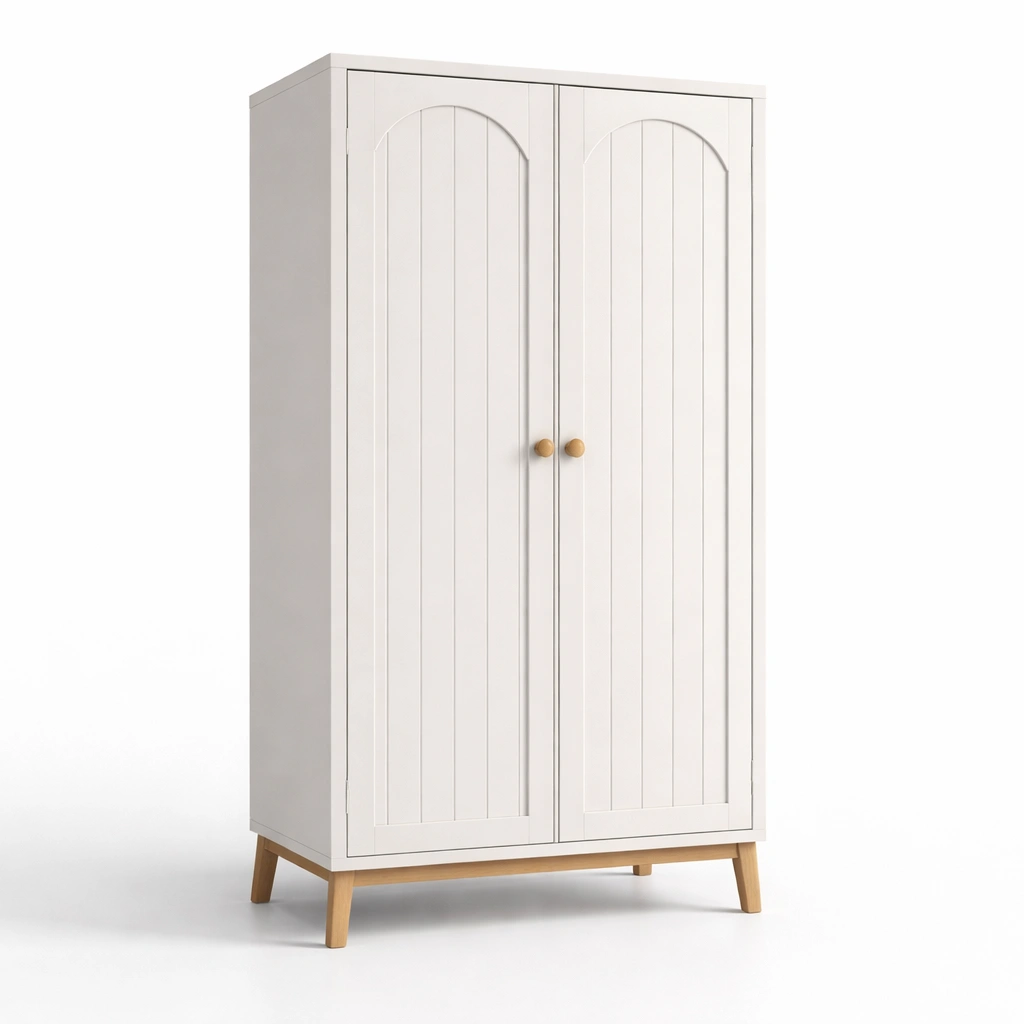 Kleiderschrank kompakt mit Tueren modern