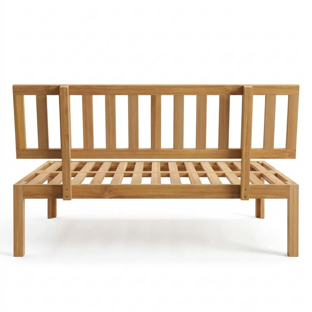 Sofá Central de Jardín de Madera de Acacia