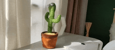 dancing-cactus-gif-dancing cactus gif- green dancing cactus- tik tok dancing cactus-tiktok-dancing-cactus-brown-flowerpot- brown flowerpot- office desk- hot sale item-hot-sale-dancing-cactus-toy