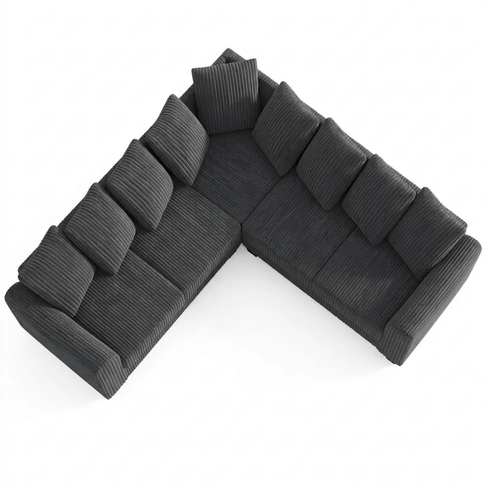 Sofá Modular Esquinero de 5 Plazas para Sala de Estar