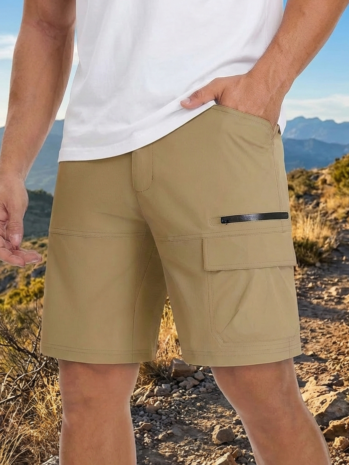 Men's Outdoor Casual Multi-Pocket Shorts