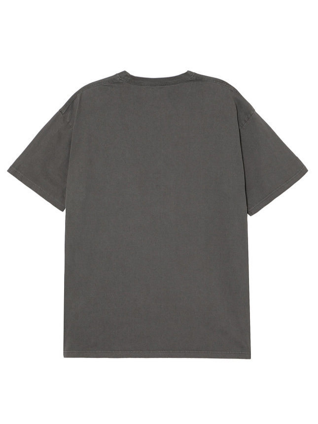 Men's Crew Neck Pocket Embroidered Logo Short-Sleeve T-Shirt