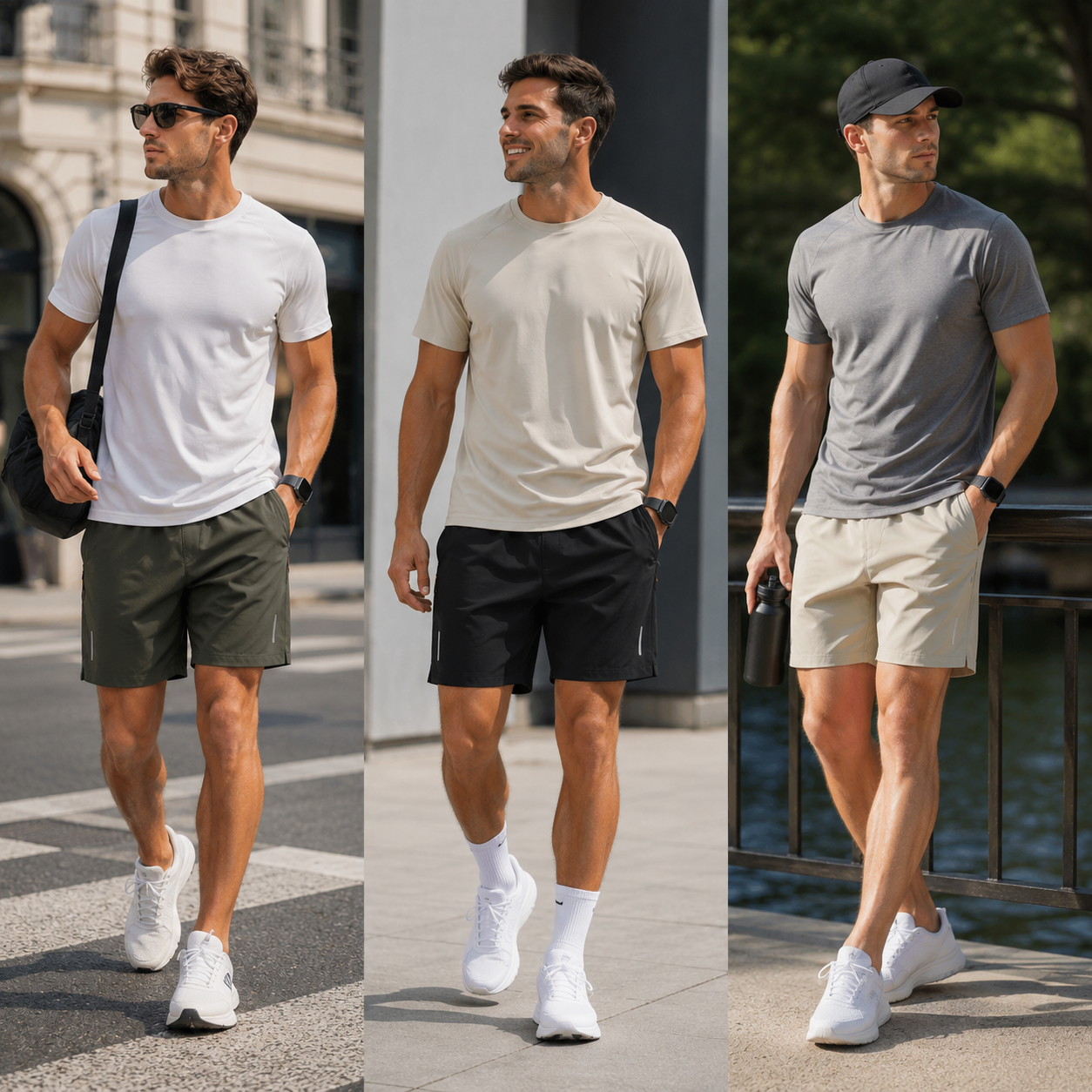 🔥Men's 3-Pack Quick-Dry Athletic Shorts