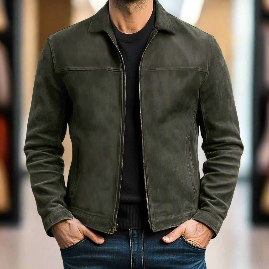 Old Money Leather Jacket