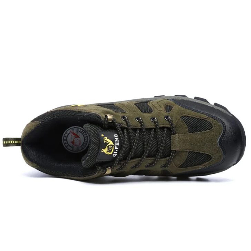 (Cleveland Clinic Recommended) Men's Genuine Leather Comfort Orthopedic Walking Shoes