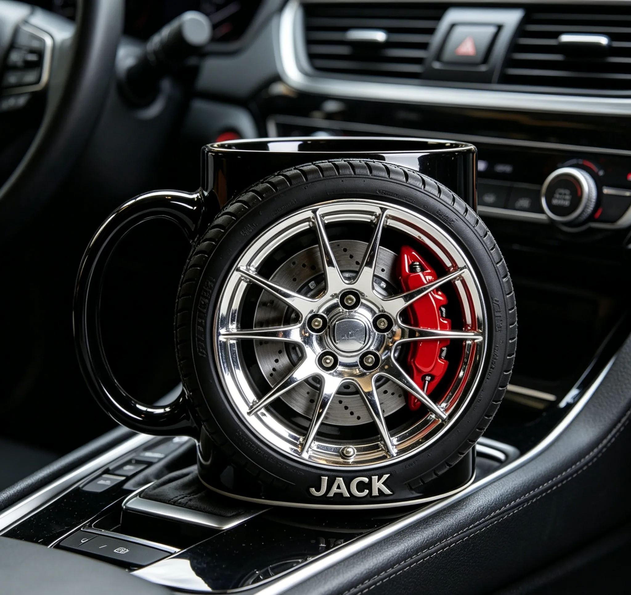 🏎️ The Ultimate Car Lover's Mug: A Wheel-Inspired Masterpiece