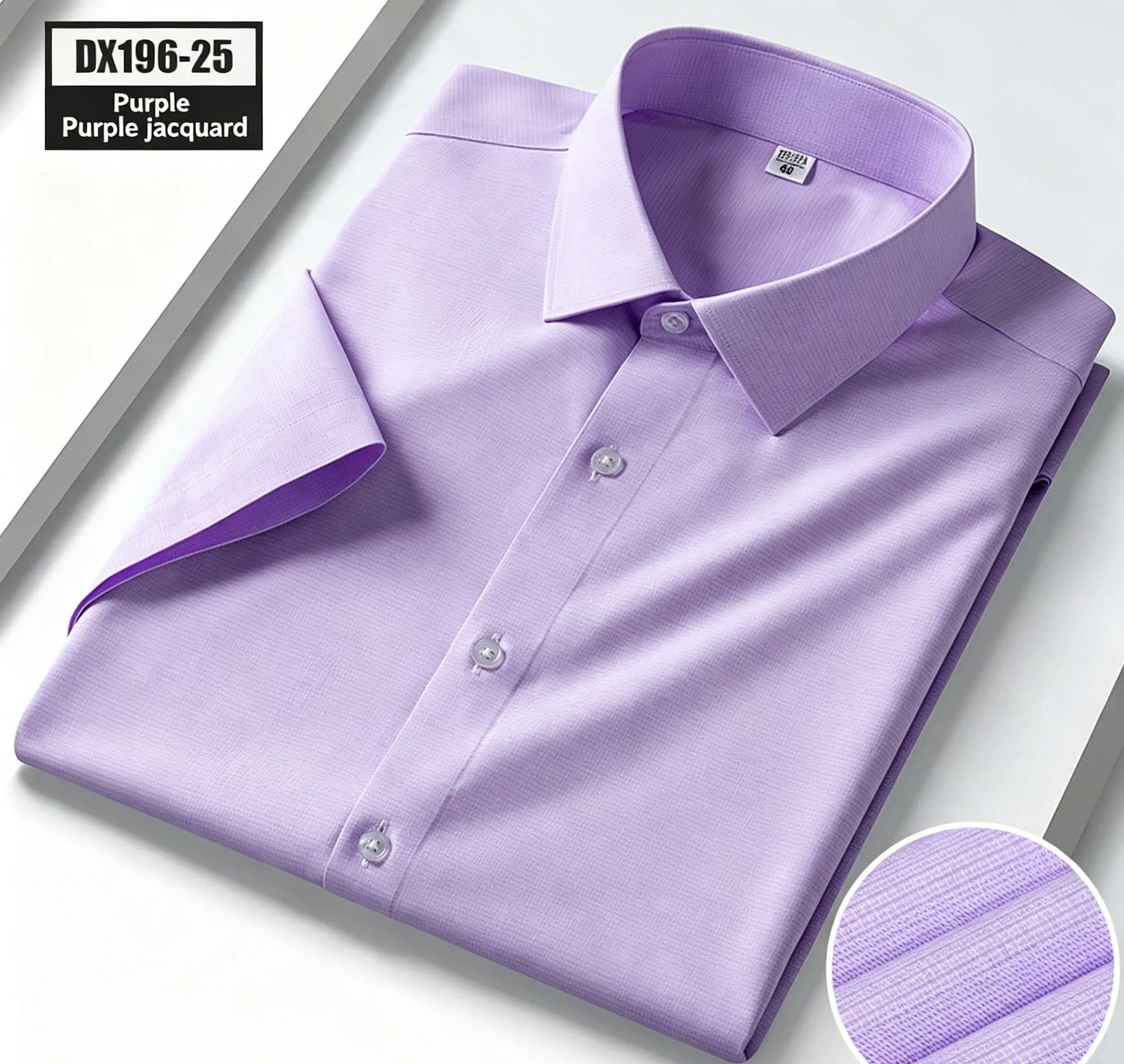 Men's Premium Lightweight Stretch Mulberry Silk Short-Sleeve Shirt — Wrinkle-Free