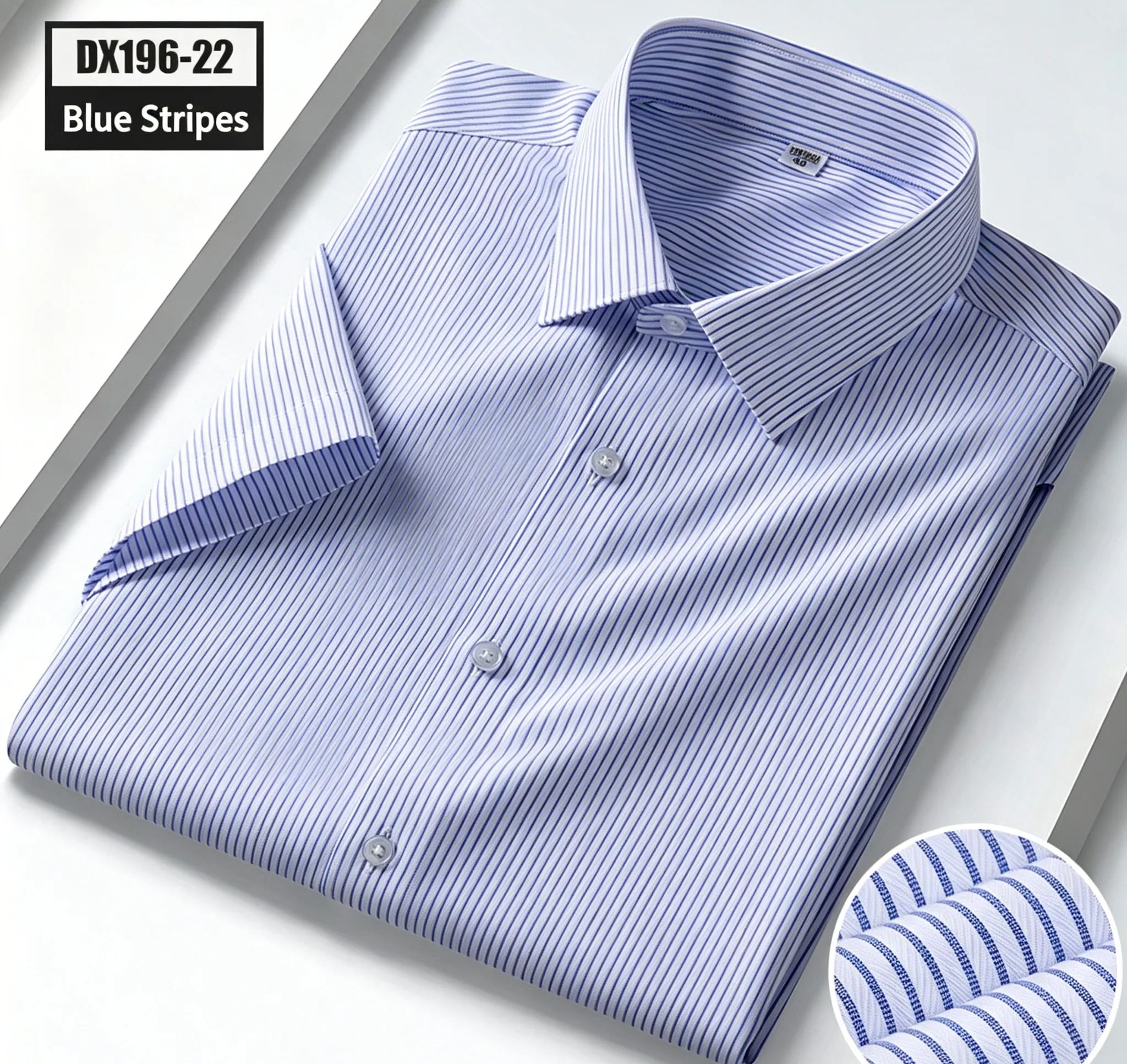 Men's Premium Lightweight Stretch Mulberry Silk Short-Sleeve Shirt — Wrinkle-Free