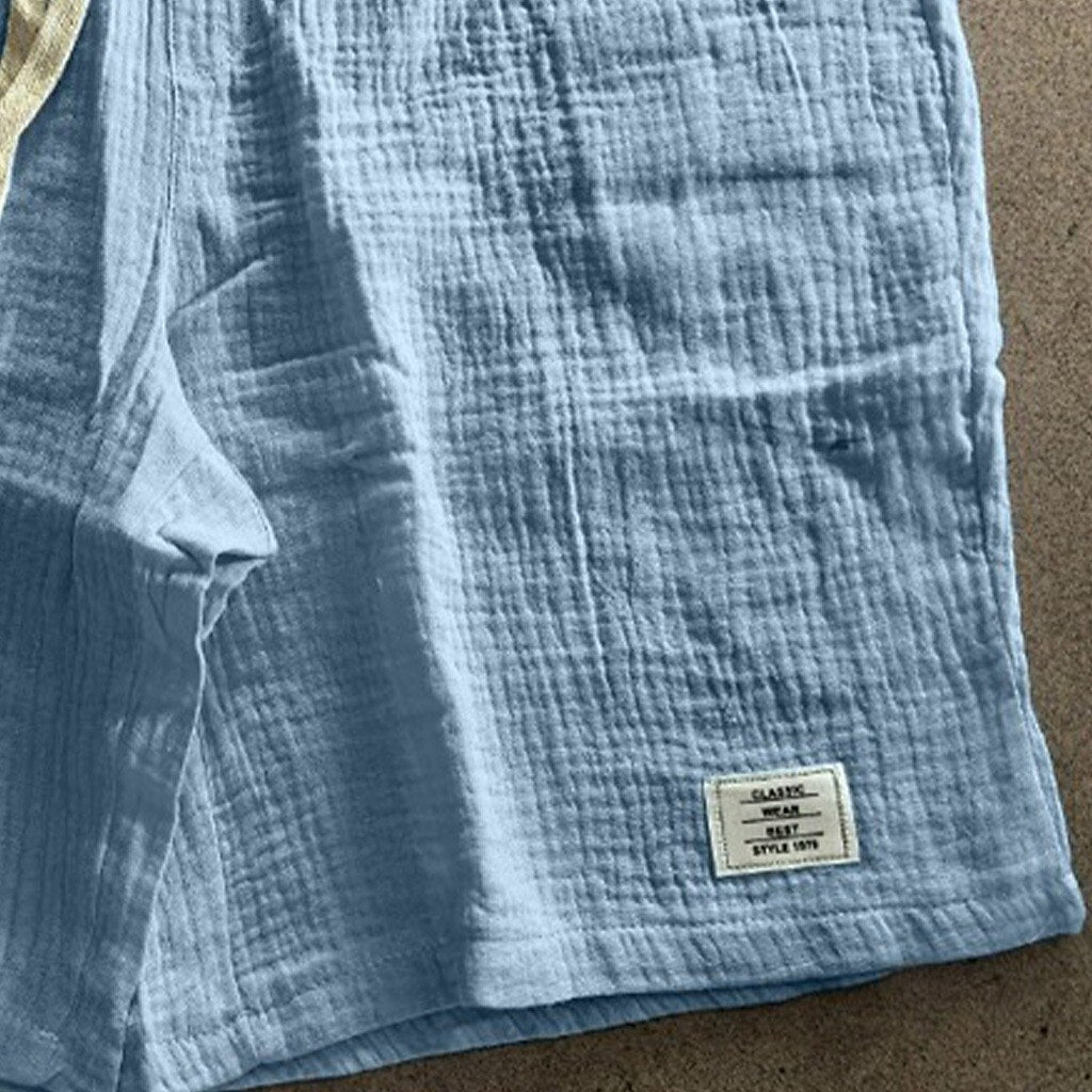 Summer Beach Linen Shorts