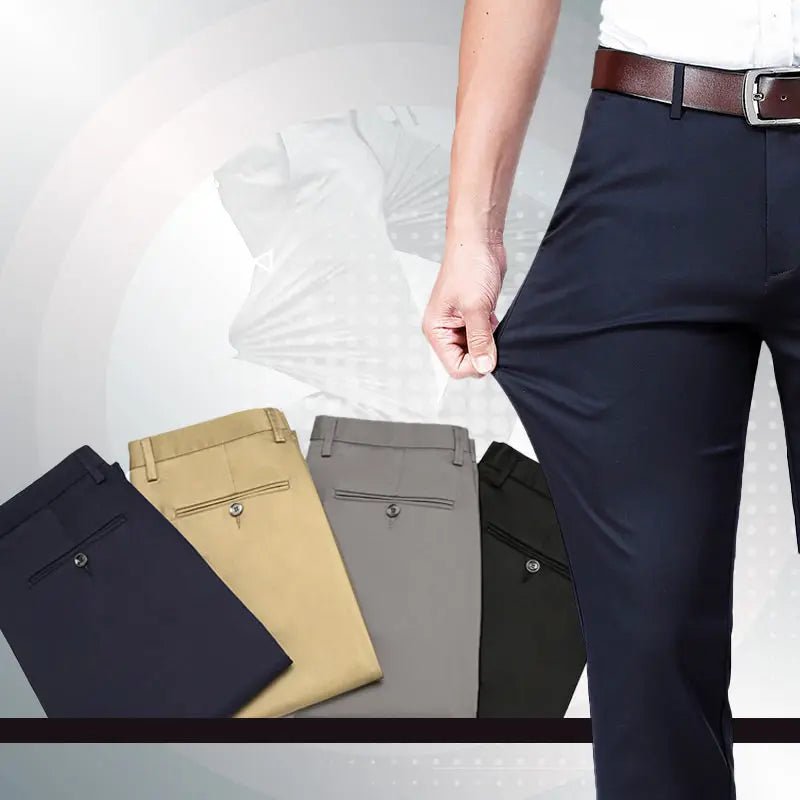 Men's high quality suit pants comfortable classic pants