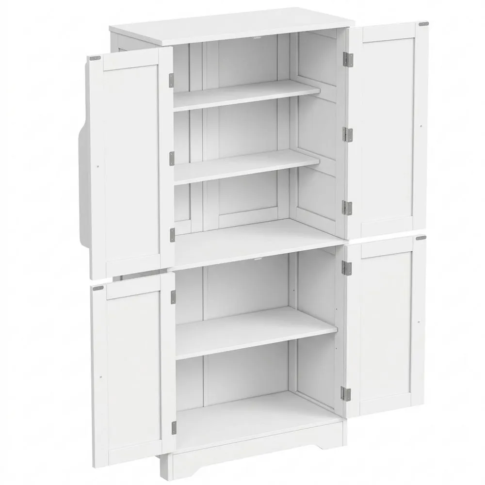 Alacena Alta de Cocina con Estantes y Compartimentos