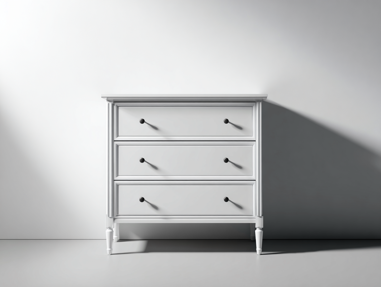 Nachttisch-Holz-58x39x63 cm-Weiß-Landhausstil-Dacorhadecor