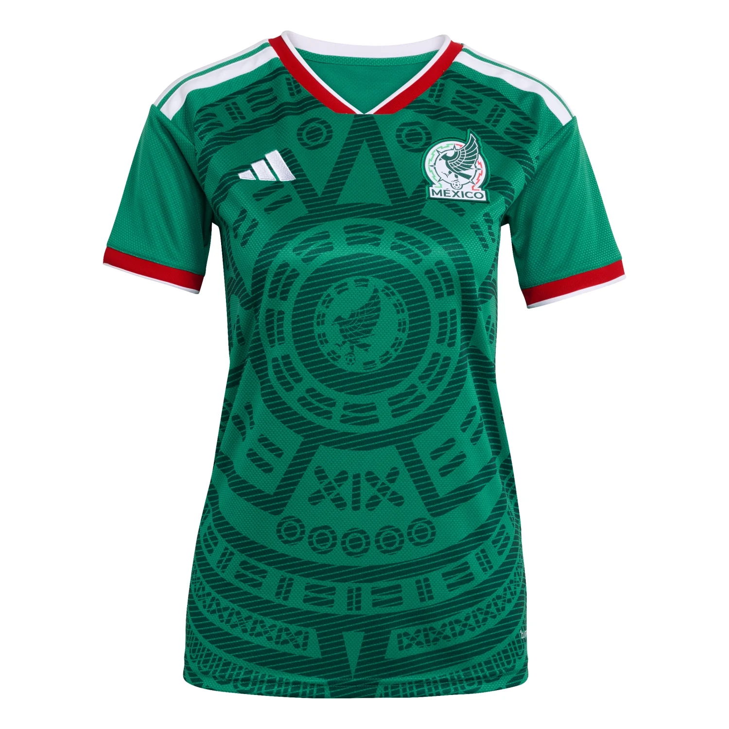 Mexico 2026 Home Jersey Women's - Green Host Nation Fan Kit-Jersey Chest: 2026 World Cup Soccer Kits