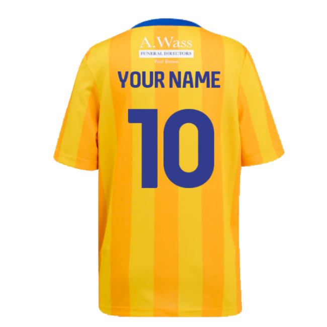 League Two 2024-2025 Home Gear Mansfield Infant Kit (Your Name) Footba...-Jersey Chest: 2026 World Cup Soccer Kits