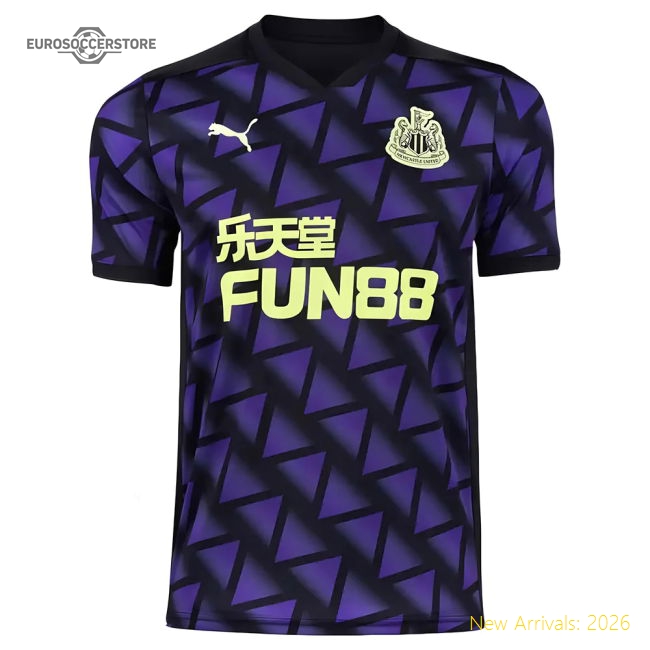 Newcastle 2020-2021 Third Kit Newcastle Football Jersey-Jersey Chest: 2026 World Cup Soccer Kits