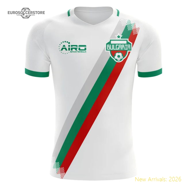 Bulgaria Kids(Youth) 2025-2026 Home Kit Bulgaria Concept (Your Name) -Kids Jersey-Jersey Chest: 2026 World Cup Soccer Kits
