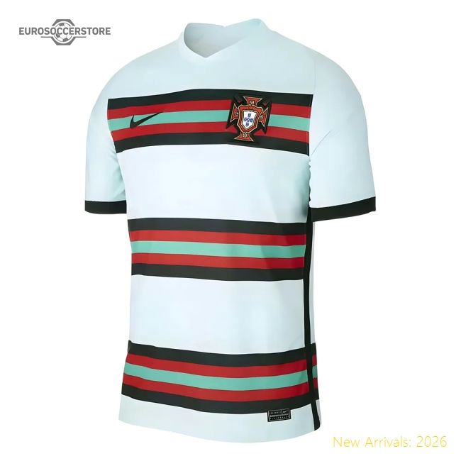 Portugal 2020-2021 Away Uniform Portugal Nike Football Football Top-Jersey Chest: 2026 World Cup Soccer Kits