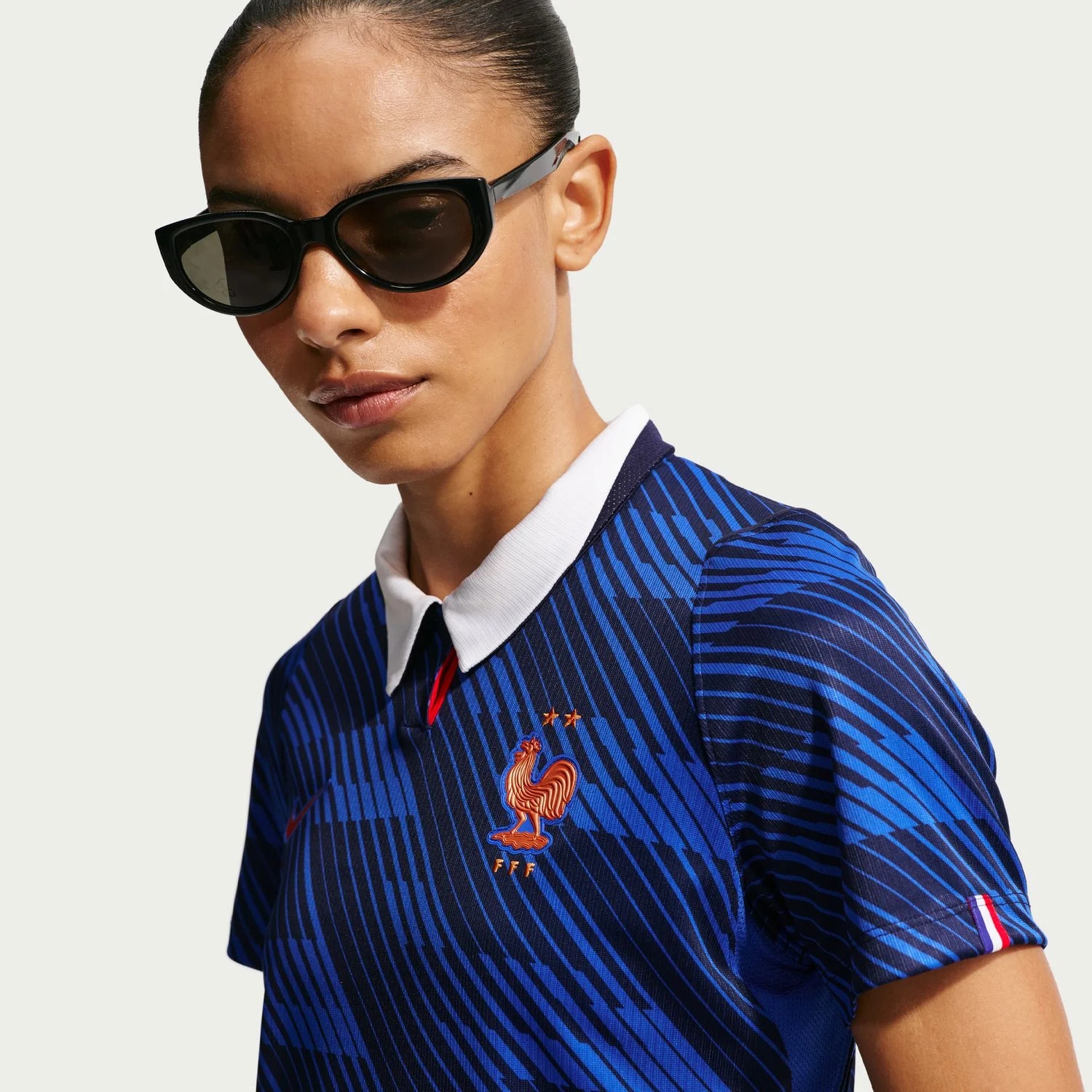 France 2026 Home Women's Jersey - Les Bleues Iconic Blue Kit-Jersey Chest: 2026 World Cup Soccer Kits
