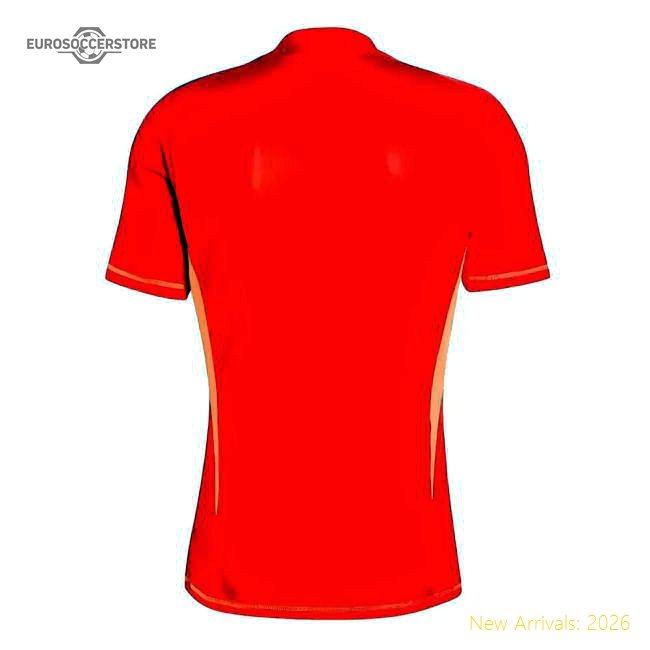 Juventus 2024-2025 Home Gear Juventus Goalkeeper Football Top (Red)-Jersey Chest: 2026 World Cup Soccer Kits