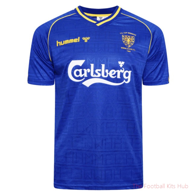 1988 Wimbledon Hummel Retro Home Shirt (Your Name)-Jersey Chest: 2026 World Cup Soccer Kits