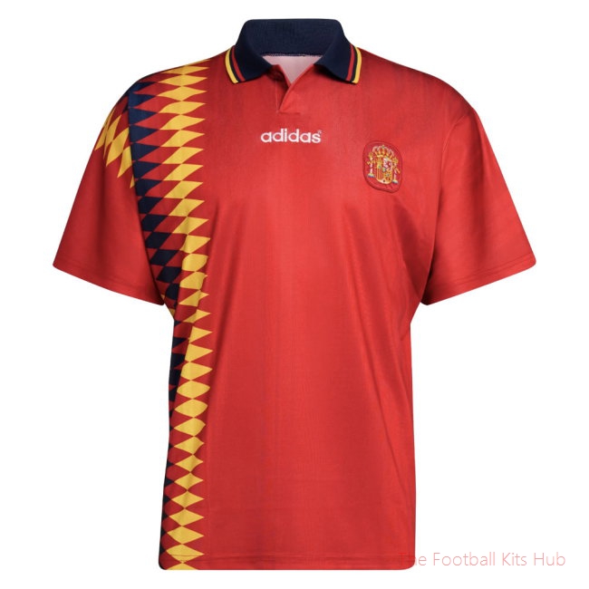 1994 Spain adidas Originals Reissue Home Shirt-Jersey Chest: 2026 World Cup Soccer Kits