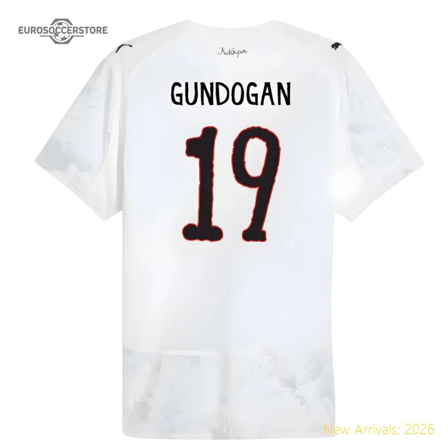 Man City 2025-2026 Player Version Football Shirt (White)-Jersey Chest: 2026 World Cup Soccer Kits