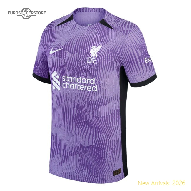 Club Teams,Liverpool 2023-2024 Liverpool Third Kit Match Shirt...-Jersey Chest: 2026 World Cup Soccer Kits