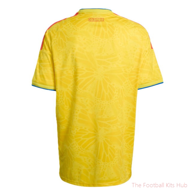 2026-2027 Colombia Home Shirt (Your Name)-Jersey Chest: 2026 World Cup Soccer Kits