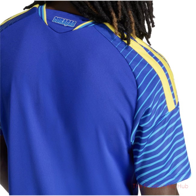 2026-2027 Curacao Home Shirt (Gaari 3)-Jersey Chest: 2026 World Cup Soccer Kits
